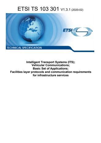 etsi ts 103 301.